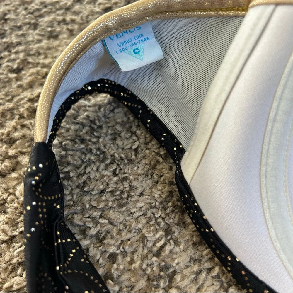 VENUS Black and White Patterned Bra - Picture 3 of 3